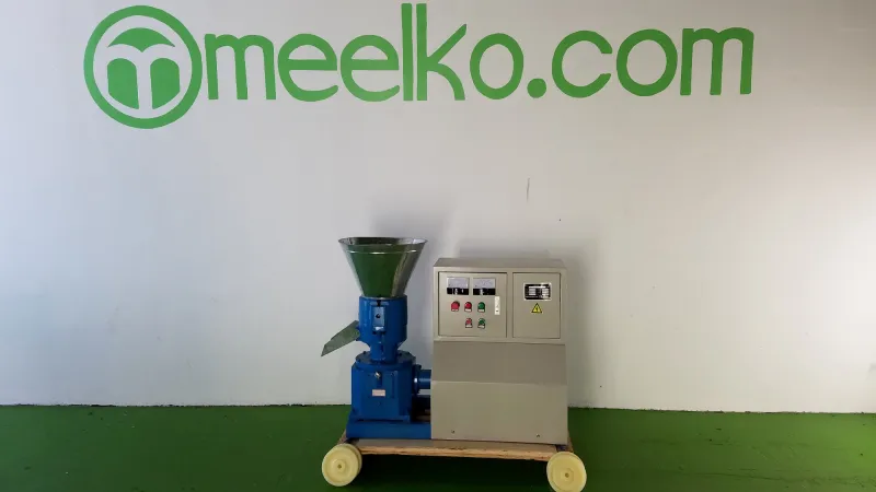 Imagen del producto Peletizadora Compacta MKFD200C de 7.5 kW para Pellets de Madera - Meelko