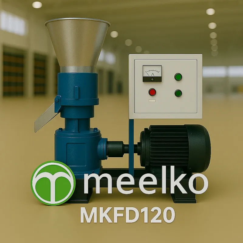 Imagen del producto Peletizadora Tipo R MKFD120R de 120 mm para Biomasa Ligera - Meelko
