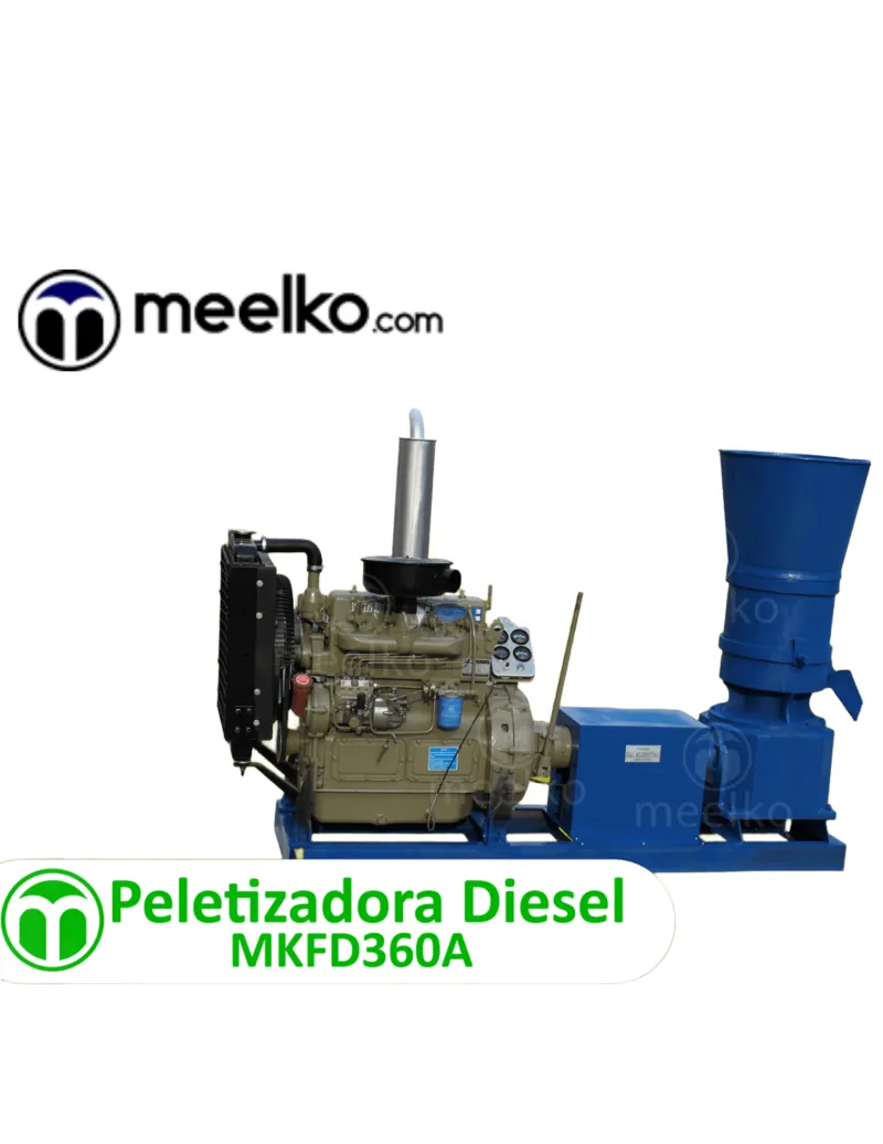 Imagen del producto Peletizadora Tipo R MKFD360R de 360 mm para Biomasa Difícil - Meelko